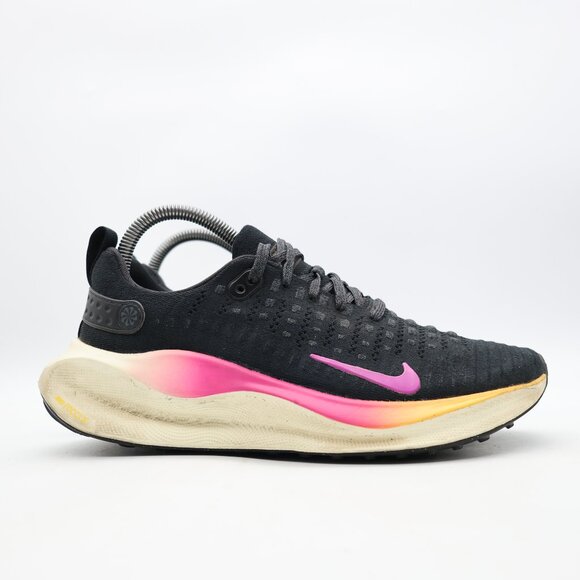 Nike InfinityRN 4 Running Shoes Women's Size 8.5 Black Hyper Violet DR2670-011 - Picture 1 of 9